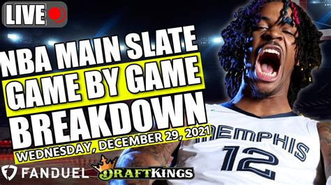 dfs nba picks tonight.